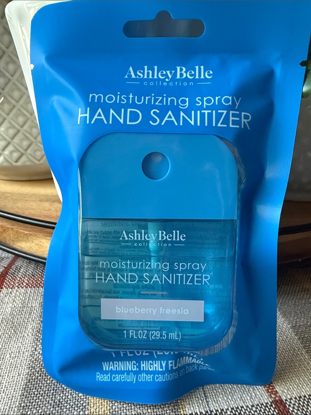 Ashley Belle collection Moisturizing Spray Hand Sanitizer Blueberry Freesia